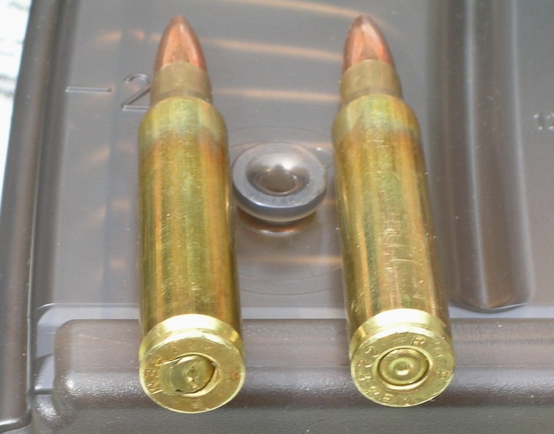 Munitions Remington 223R amorces défaillantes