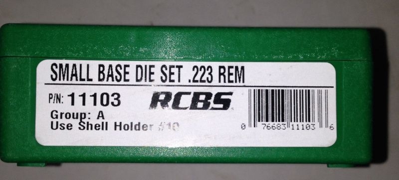 outils RCBS 223 small