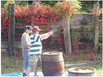 Gevrey-Chambertin, le stand de tir, pas le vin...