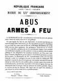 Abus des armes