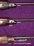 M1 carabine anneaux de grenadière type 1, 2, 3