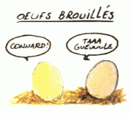 oeufs brouilles