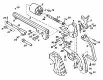 Eclaté du Colt Pocket 1862