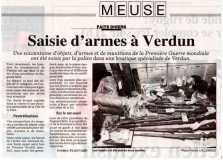 SAISIE D'ARMES NEUTRALISEE NON CONFORMES